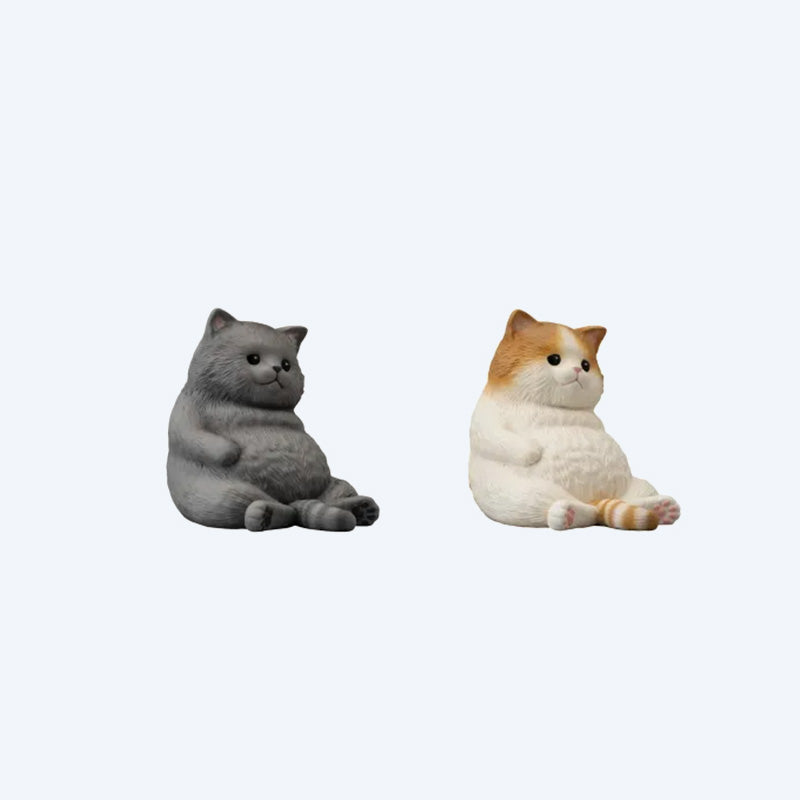 Mocchiri Kororin Cats Squishy Soft Vinyl Figure Box of 12