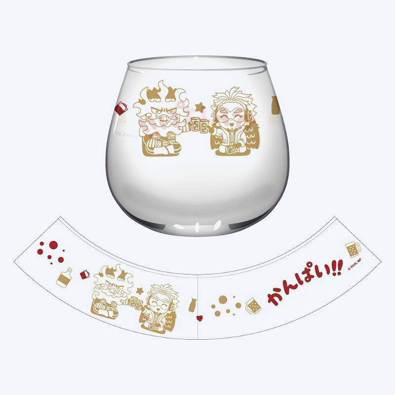 My Hero Academia Endeavor Hawks Cheers Glass