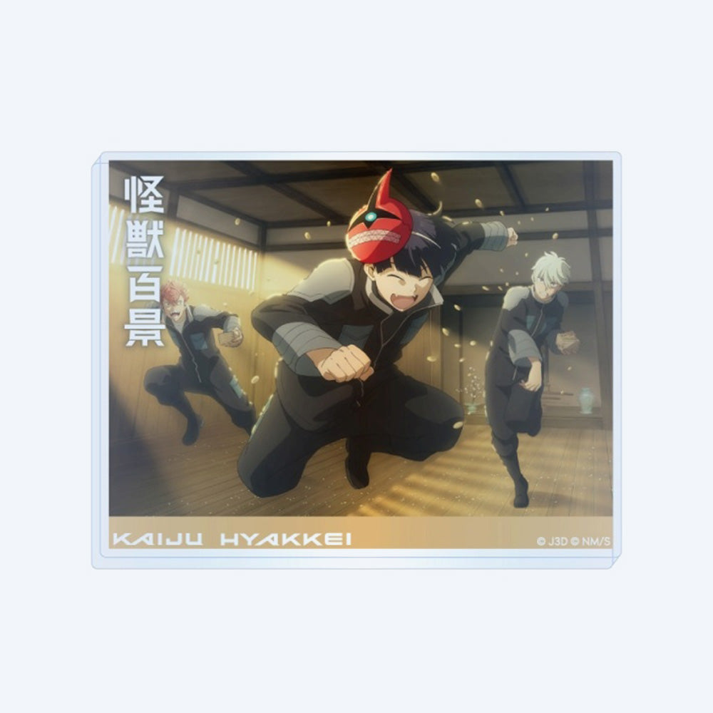 Kaiju No. 8 Kaiju Hyakkei Reno Hoshino Iharu Acrylic Block