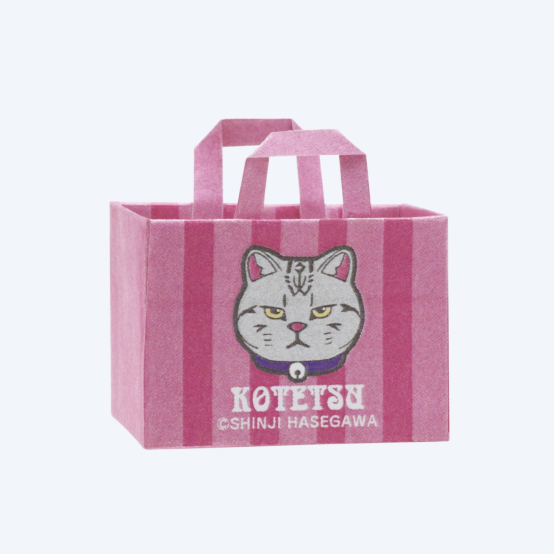 Flocked Cats in Paper Bags Blind Box
