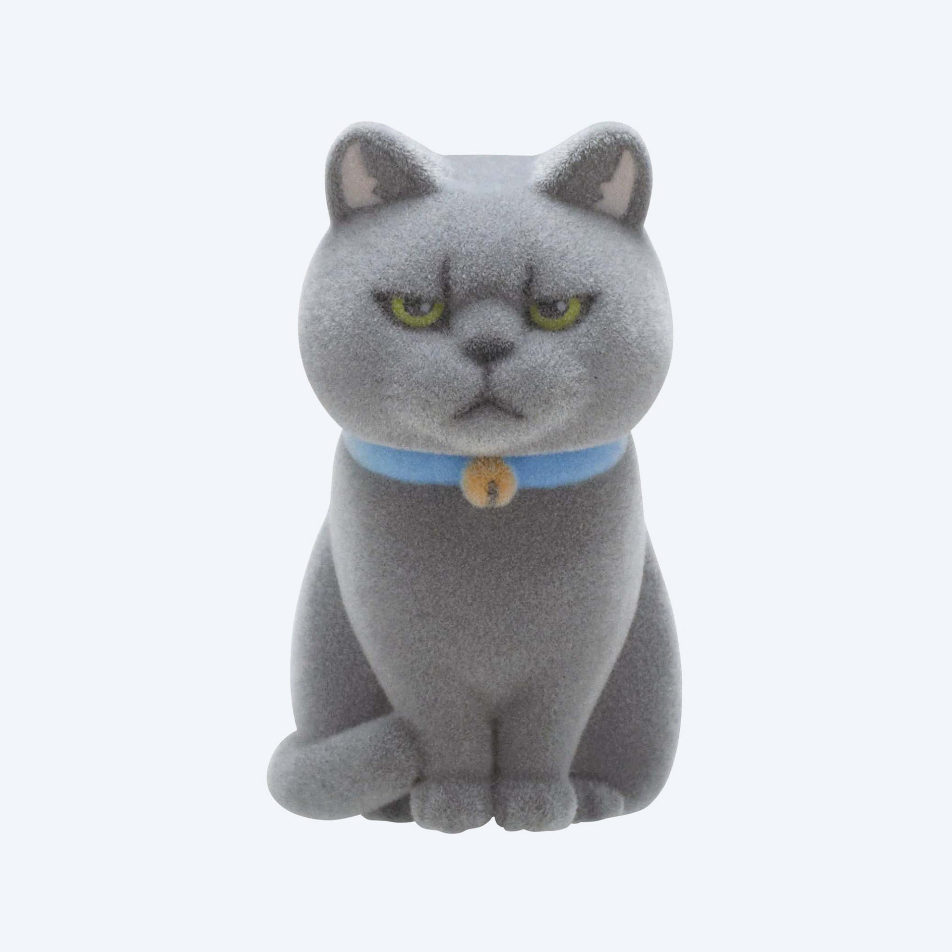 Flocked Cats in Paper Bags Blind Box