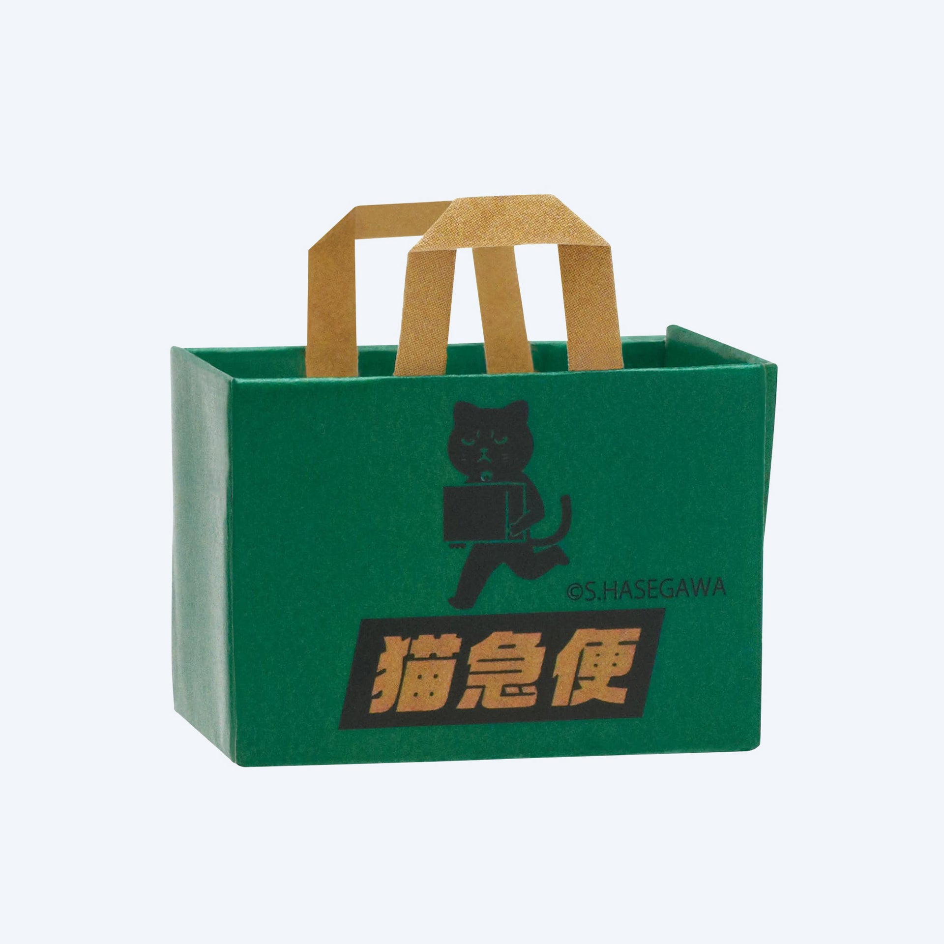 Flocked Cats in Paper Bags Blind Box