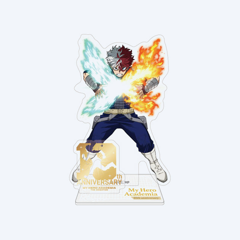 My Hero Academia 10th Anniversary Shoto Todoroki Action Acrylic Stand