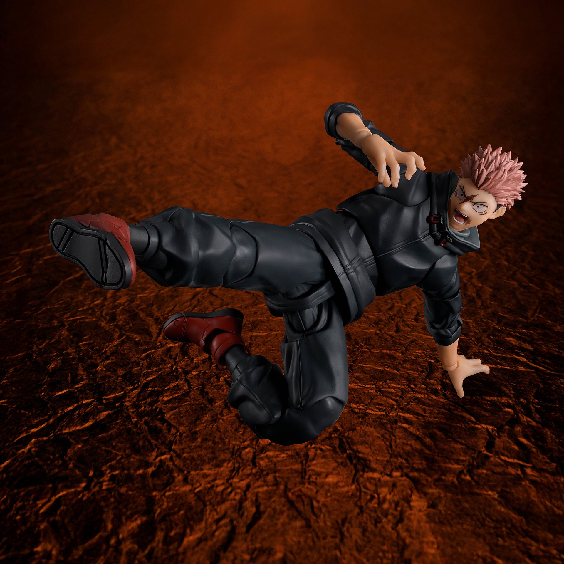 Jujutsu Kaisen Yuji Itadori Sukuna's Vessel Tamashii Nations S.H.Figuarts Figure