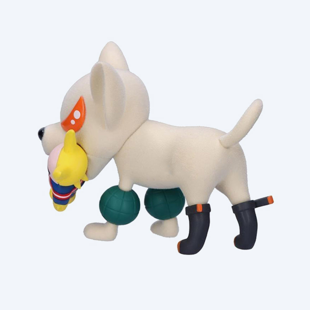 My Hero Academia Baku Fluffy Puffy Dog Banpresto Figure