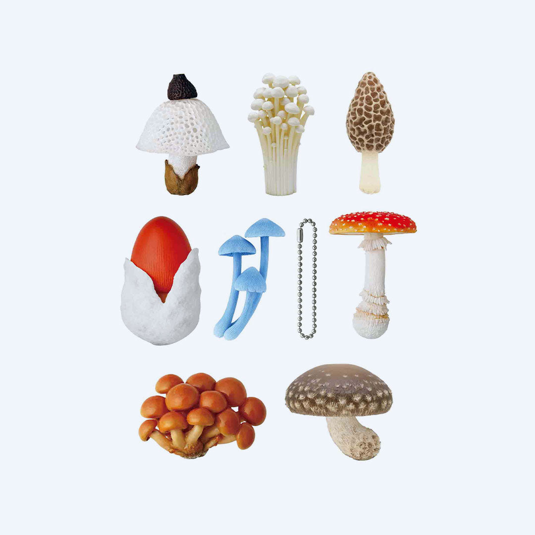 Mushroom Soft Rubber Charm Blind Box