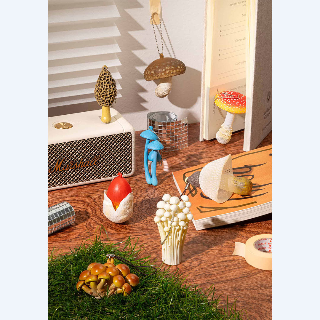 Mushroom Soft Rubber Charm Blind Box