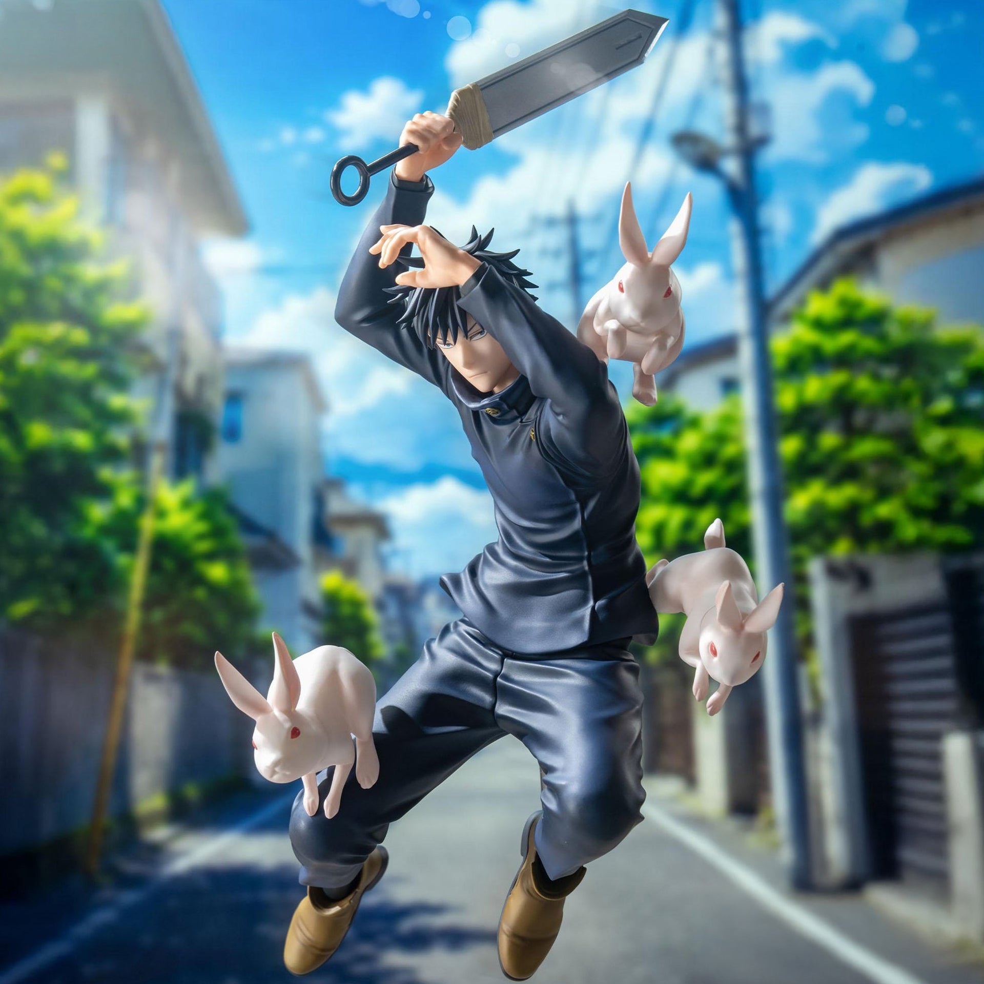 JUJUTSU KAISEN The Culling Game Megumi Fushiguro Rabbit Stampede Luminasta Figure