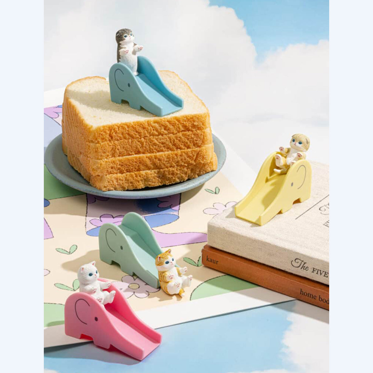 Mofusand Cats on Slide Blind Box