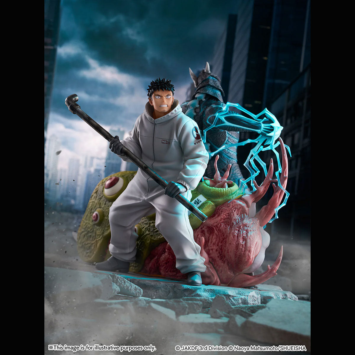 Kaiju No. 8 & Kafka Hibino 1/7 Scale Figure