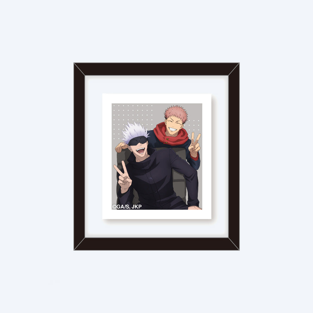 JUJUTSU KAISEN 5th Anniversary Magazine Illustration Yuji and Gojo Framed Magnet