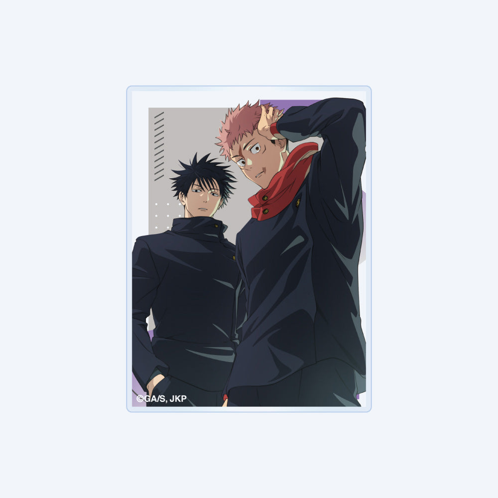 JUJUTSU KAISEN 5th Anniversary Magazine Illustration Yuji and Megumi Acrylic Sticker