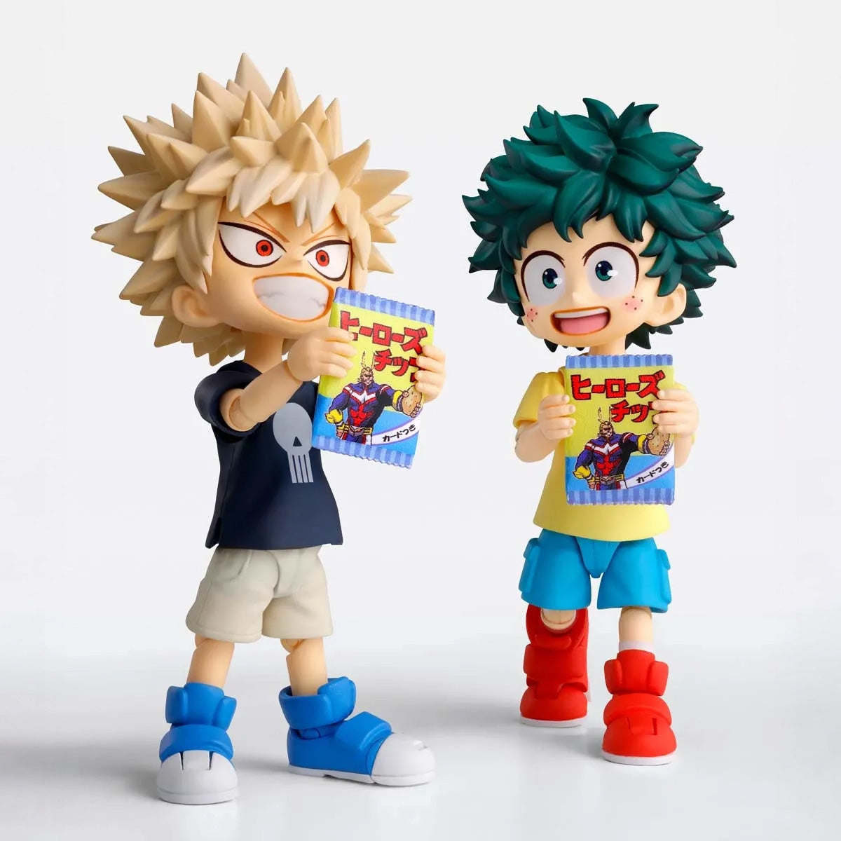 My Hero Academia Izuku Midoriya & Katsuki Bakugo Childhood TAMASHII NATIONS S.H.Figuarts Figure Set