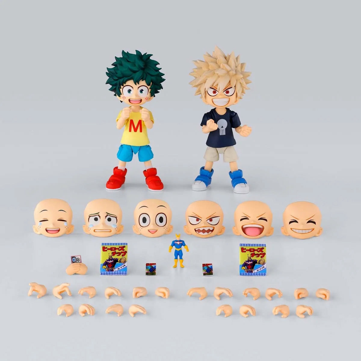 My Hero Academia Izuku Midoriya & Katsuki Bakugo Childhood TAMASHII NATIONS S.H.Figuarts Figure Set