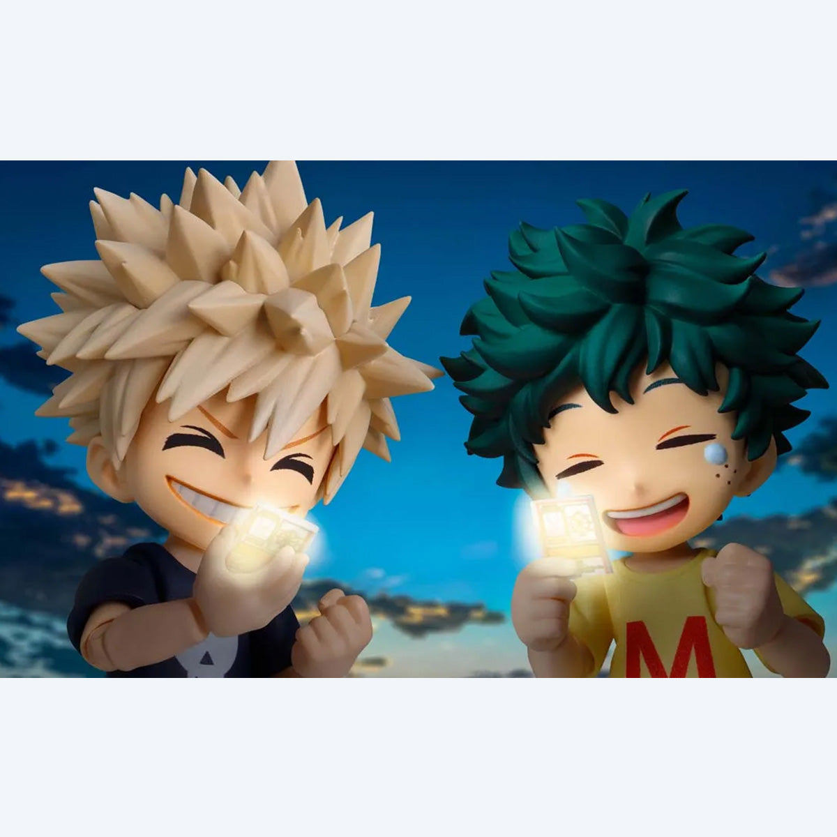 My Hero Academia Izuku Midoriya & Katsuki Bakugo Childhood TAMASHII NATIONS S.H.Figuarts Figure Set