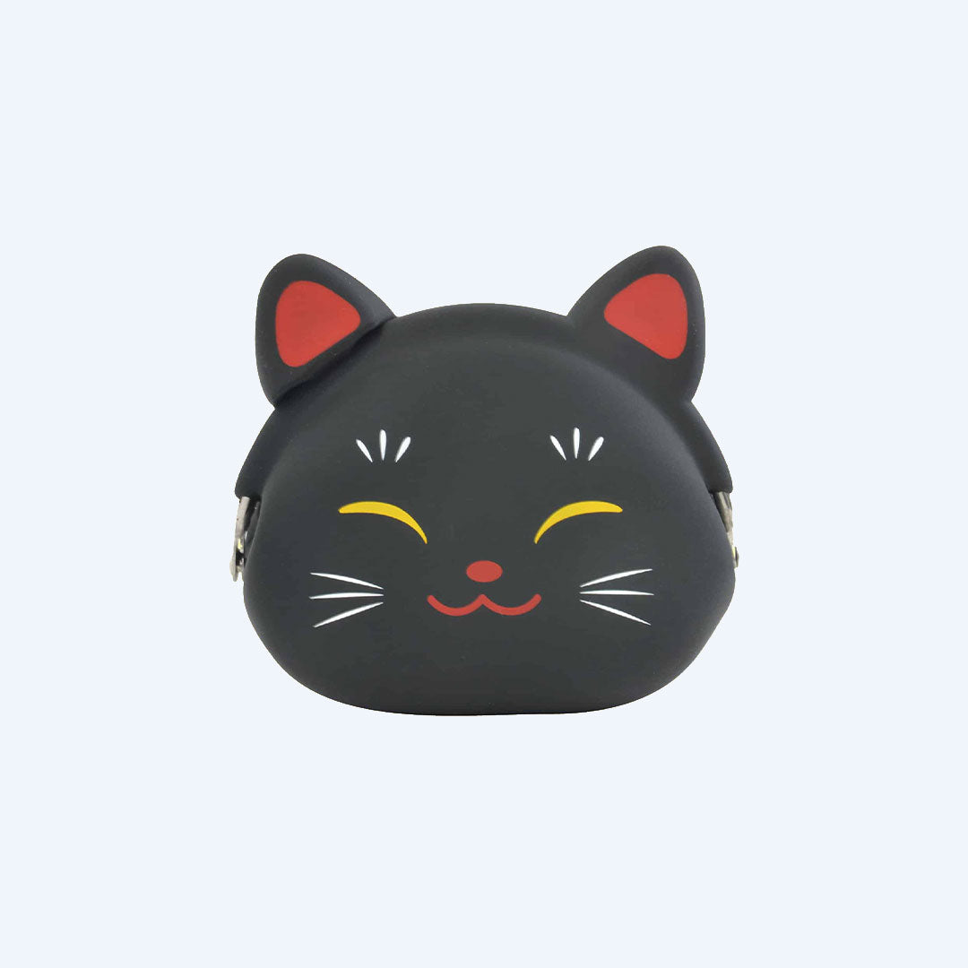 mimi POCHI JAPAN Black Lucky Cat Friends