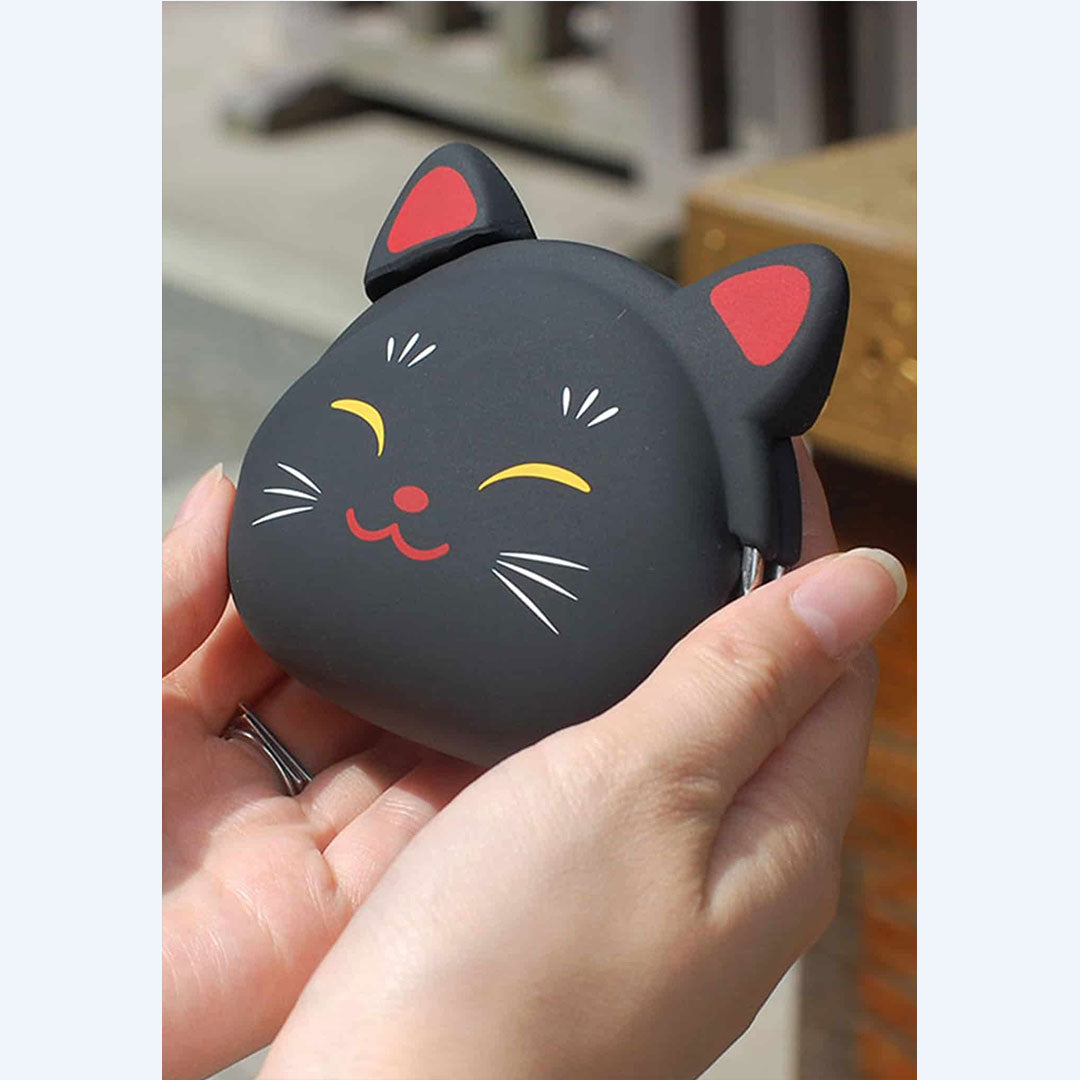 mimi POCHI JAPAN Black Lucky Cat Friends
