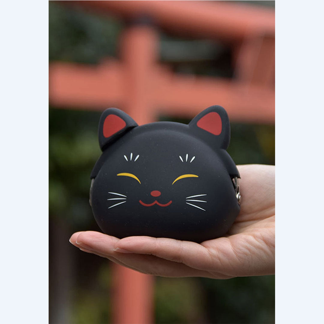 mimi POCHI JAPAN Black Lucky Cat Friends