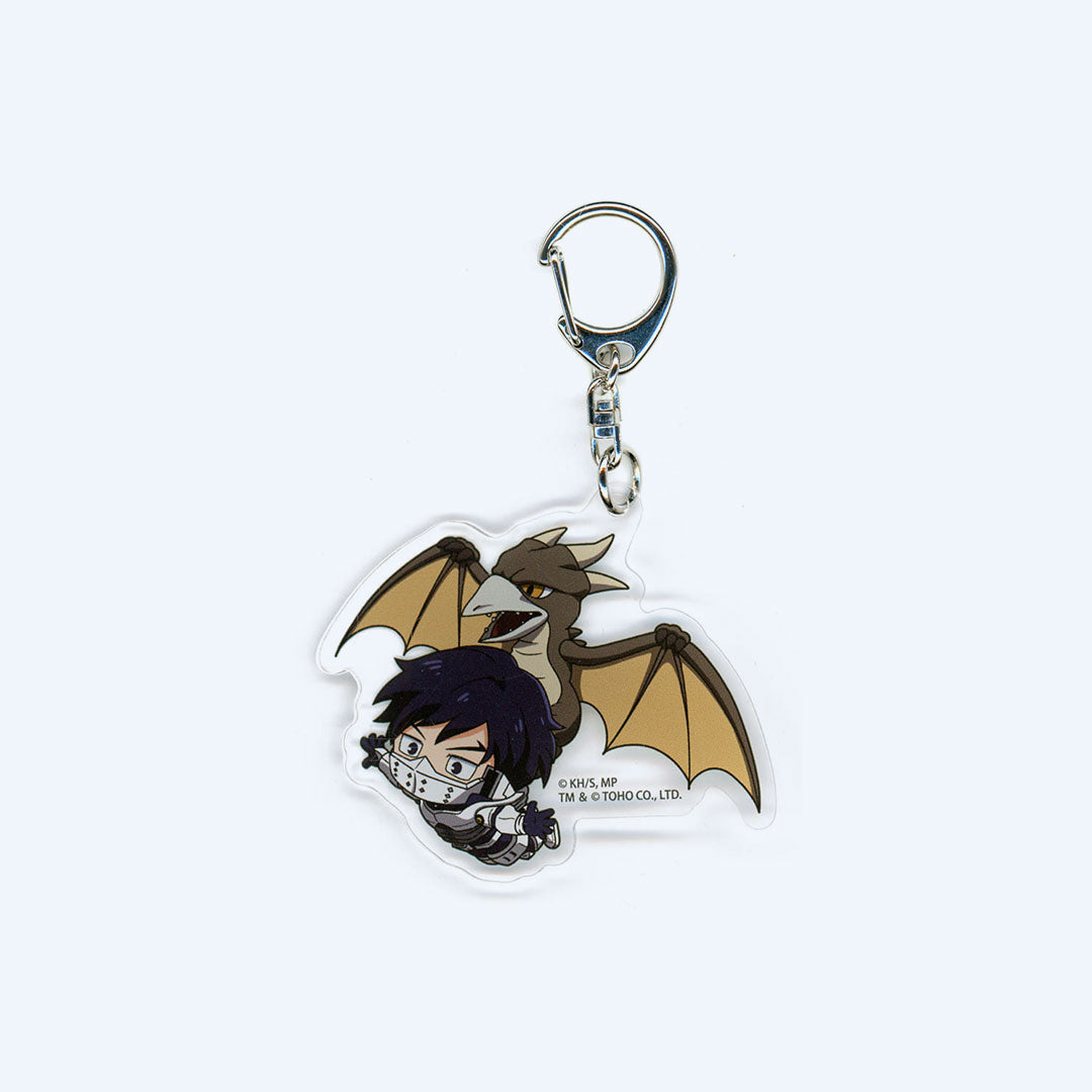 My Hero Academia x Godzilla Iida x Rodan Acrylic Keychain