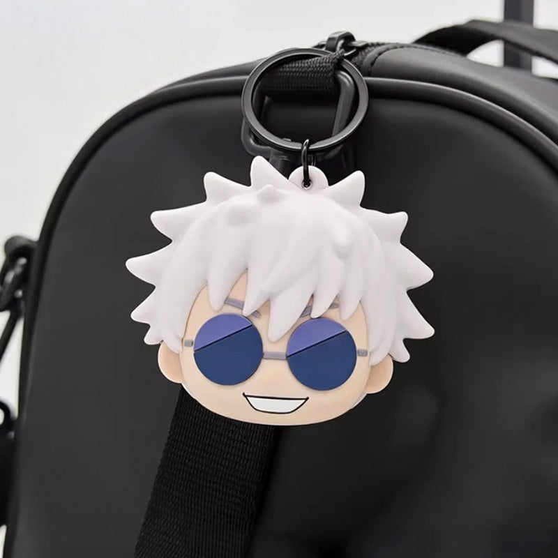 JUJUTSU KAISEN Culling Game Satoru Gojo SunrisePop Head Pouch Keychain