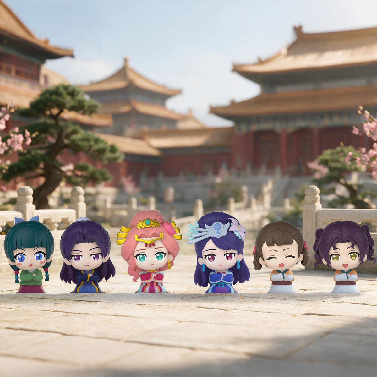 The Apothecary Diaries Mini Figure SUNRISEPOP Blind Box