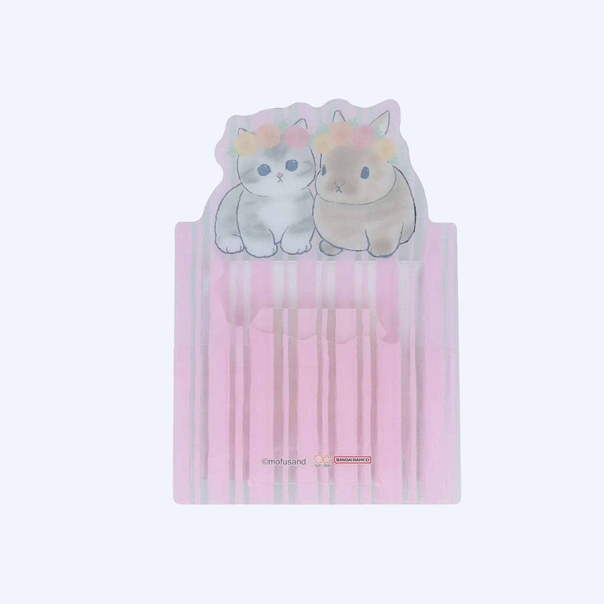 mofusand Purple Bunny Sticky Notes and Stand