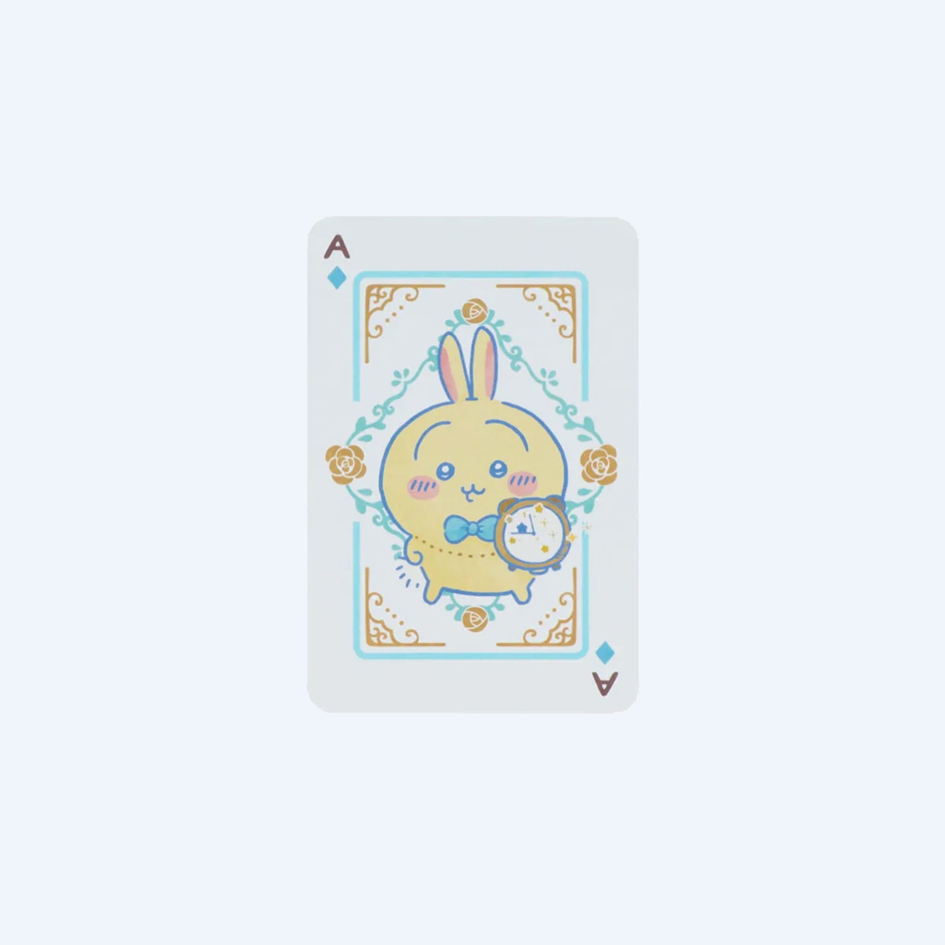 Chiikawa Blue Playing Card Mini Letter Set