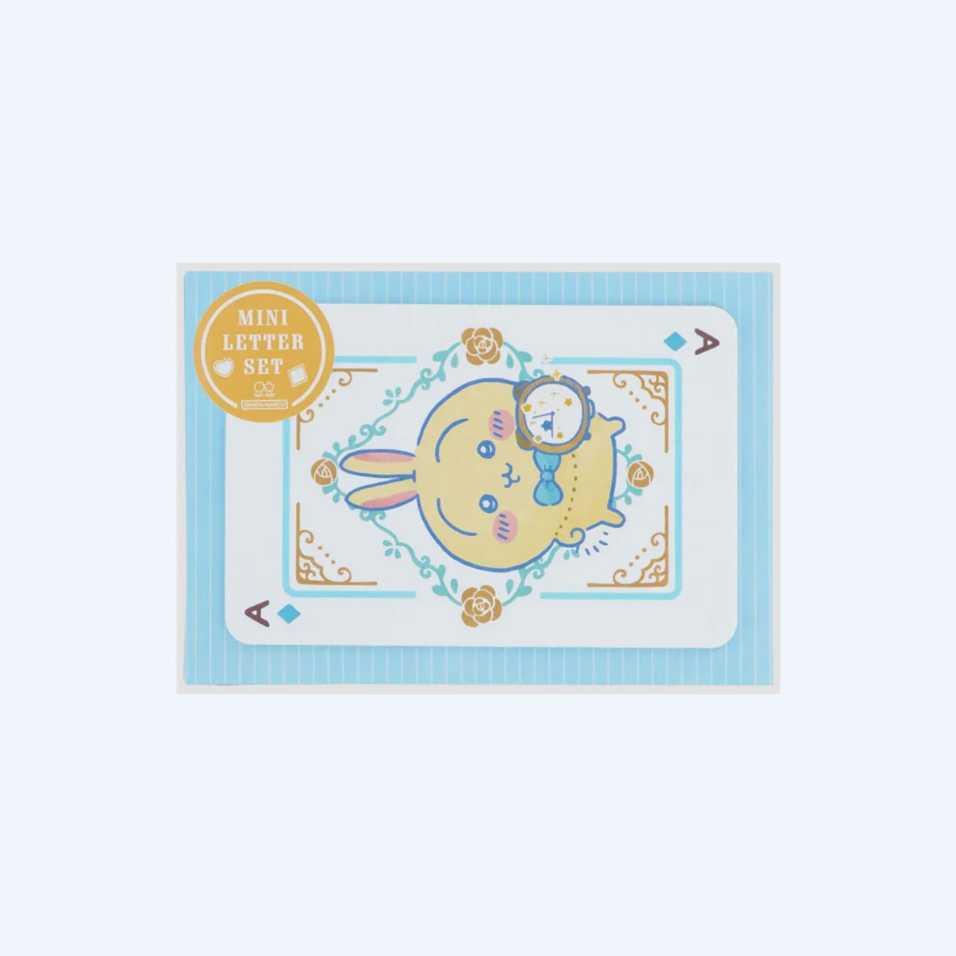 Chiikawa Blue Playing Card Mini Letter Set