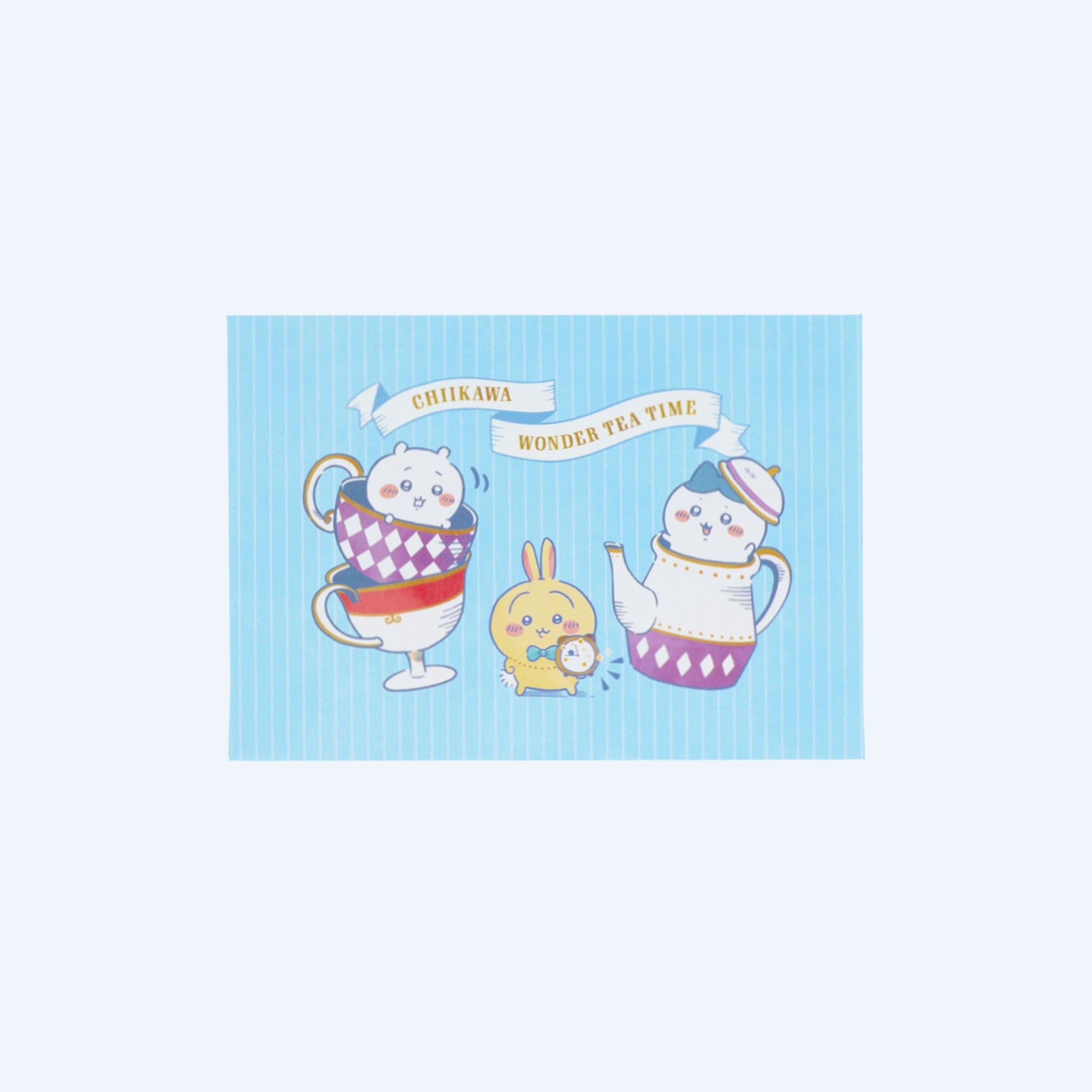 Chiikawa Blue Playing Card Mini Letter Set