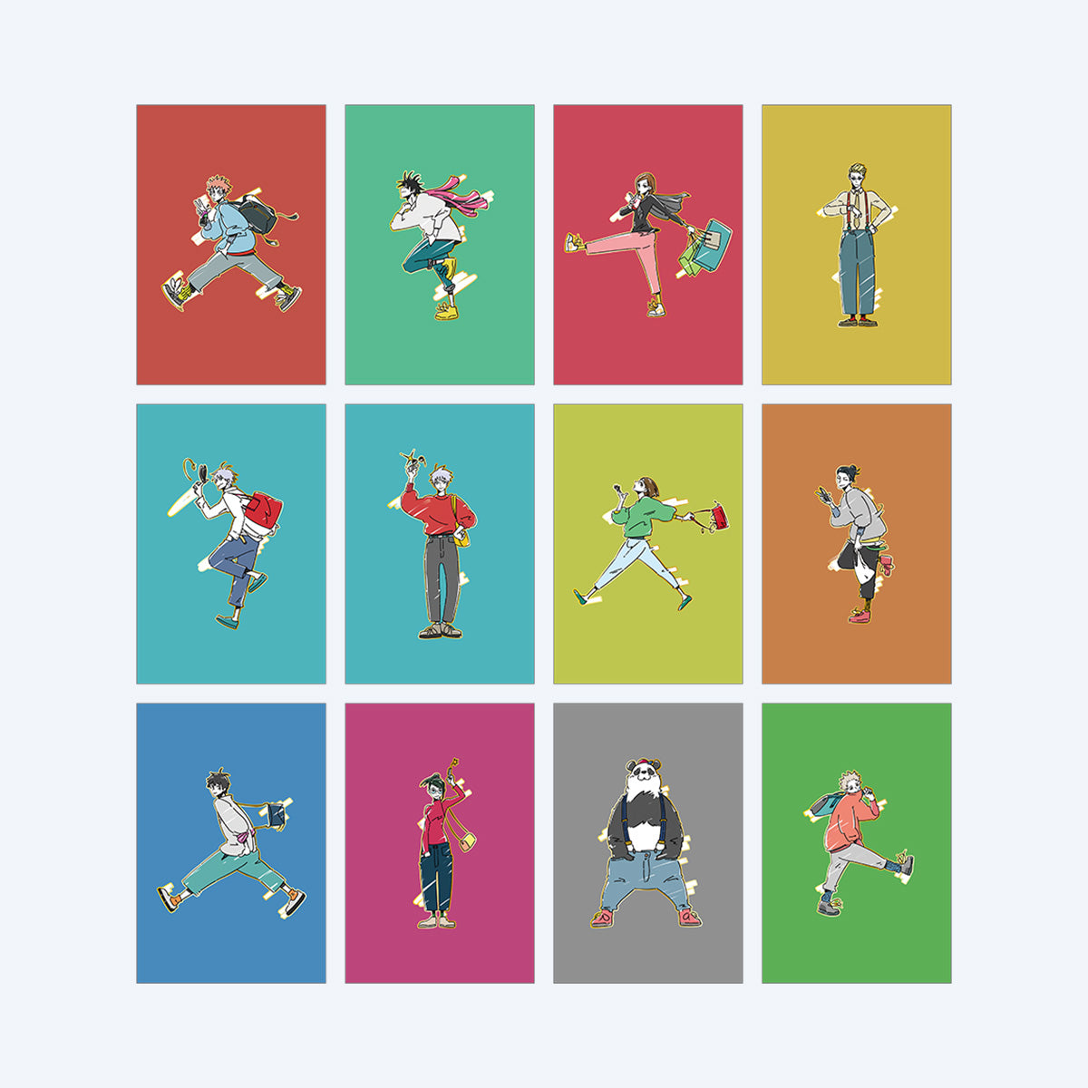 JUJUTSU KAISEN 5th Anniversary Memorable ED Postcard Book