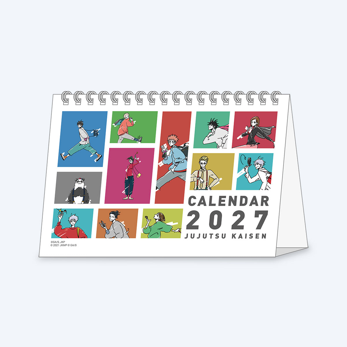 JUJUTSU KAISEN 5th Anniversary Memorable ED Desktop Calendar