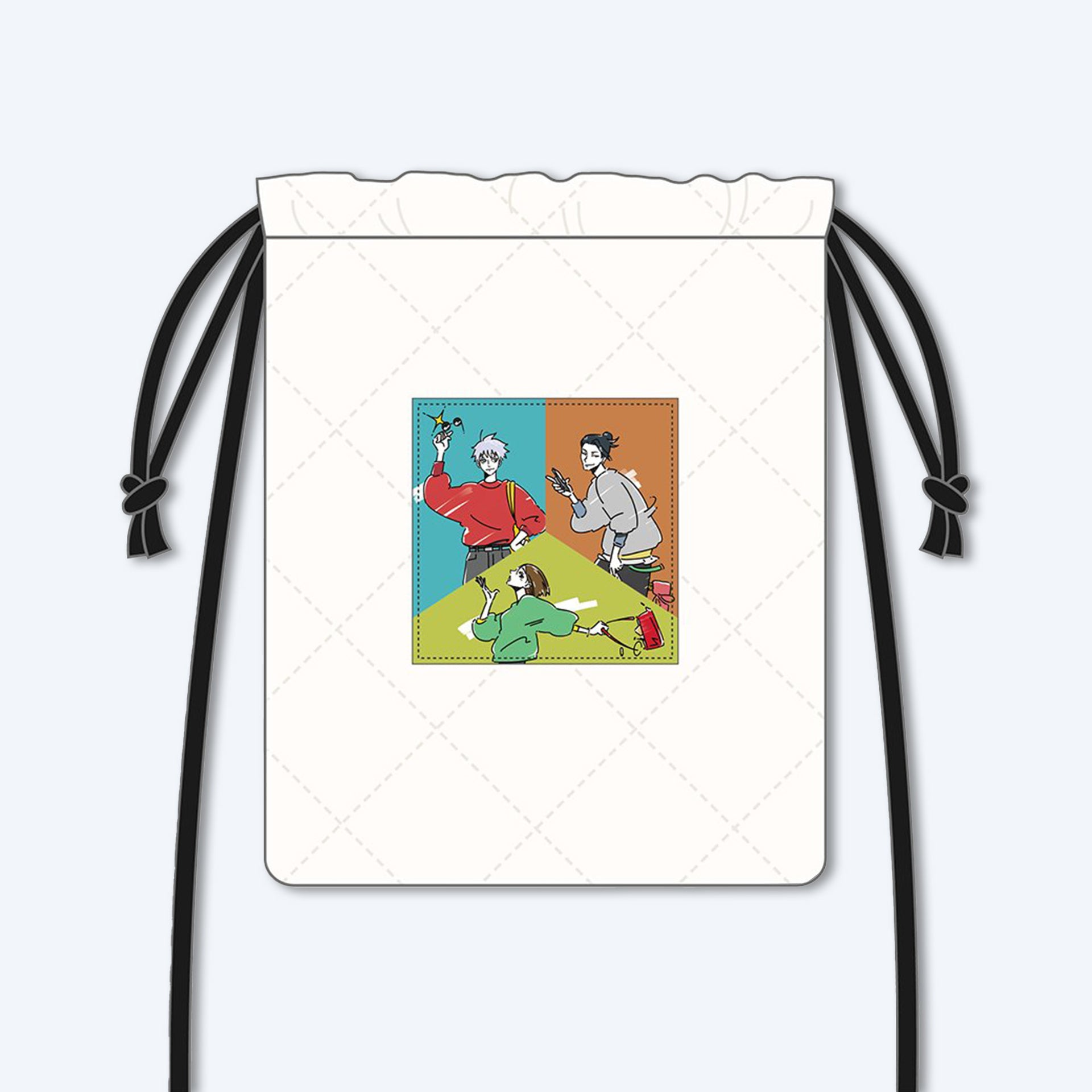 JUJUTSU KAISEN 5th Anniversary Memorable ED Hidden Inventory/Premature Death Drawstring Bag