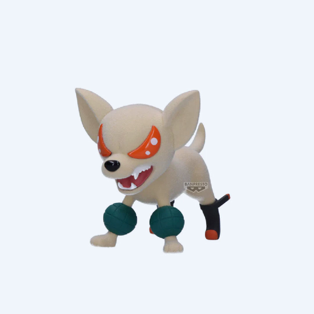 My Hero Academia Baku Dog Flocked Figure