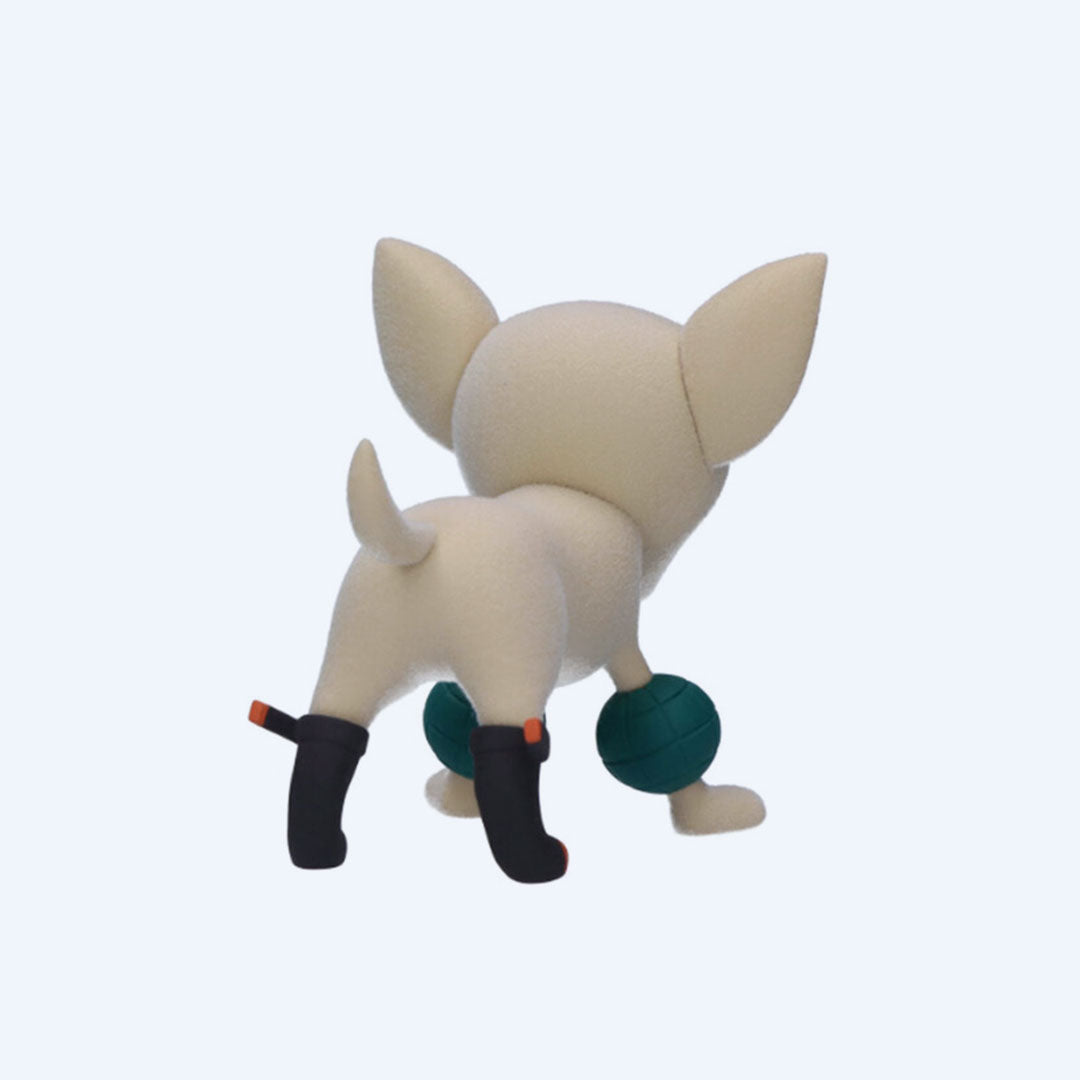 My Hero Academia Baku Dog Flocked Figure