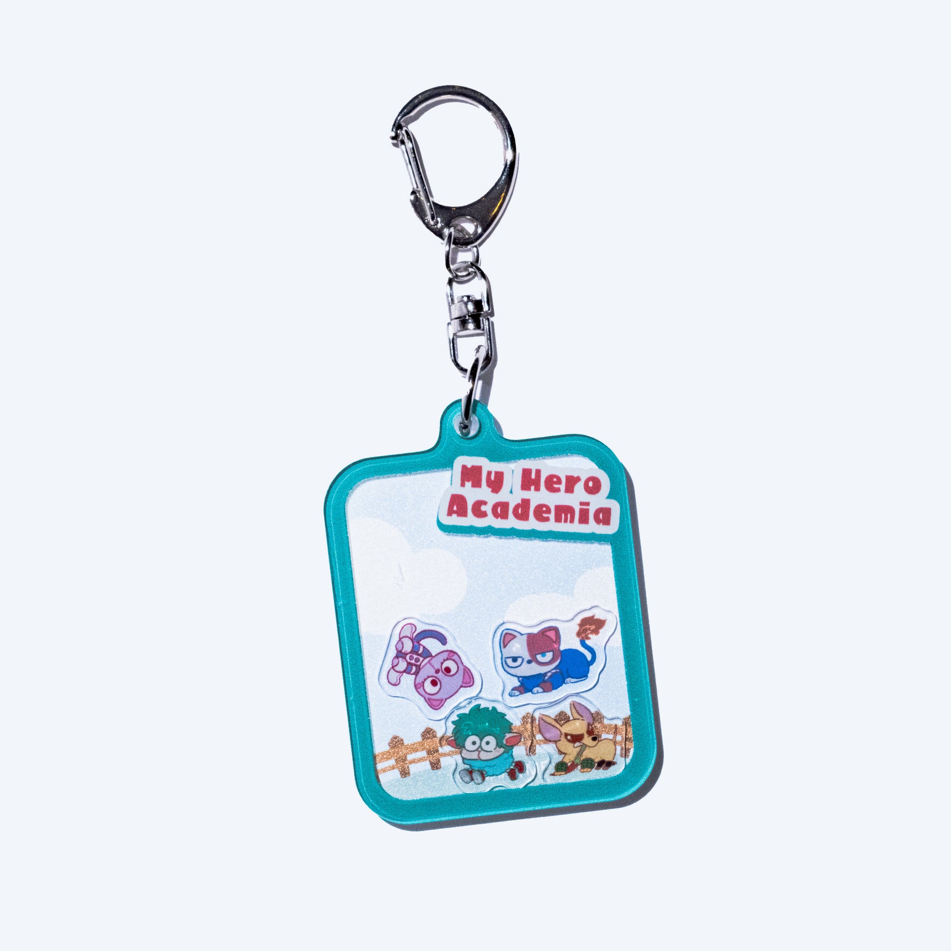 My Hero Academia Deku Baku Ocha Shoto Animal Acrylic Keychain