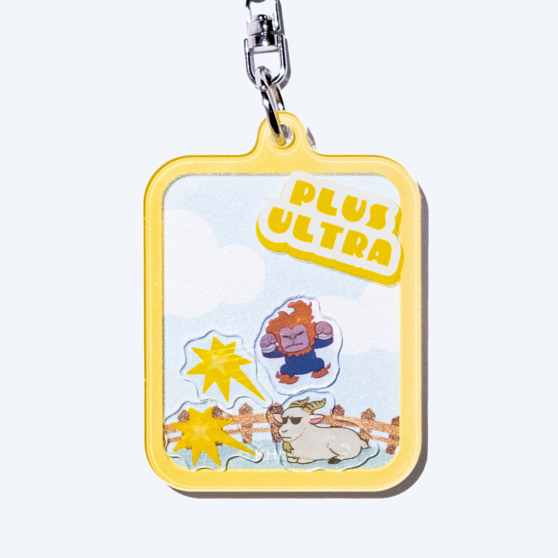 My Hero Academia All Might Endeavor Animal Acrylic Keychain