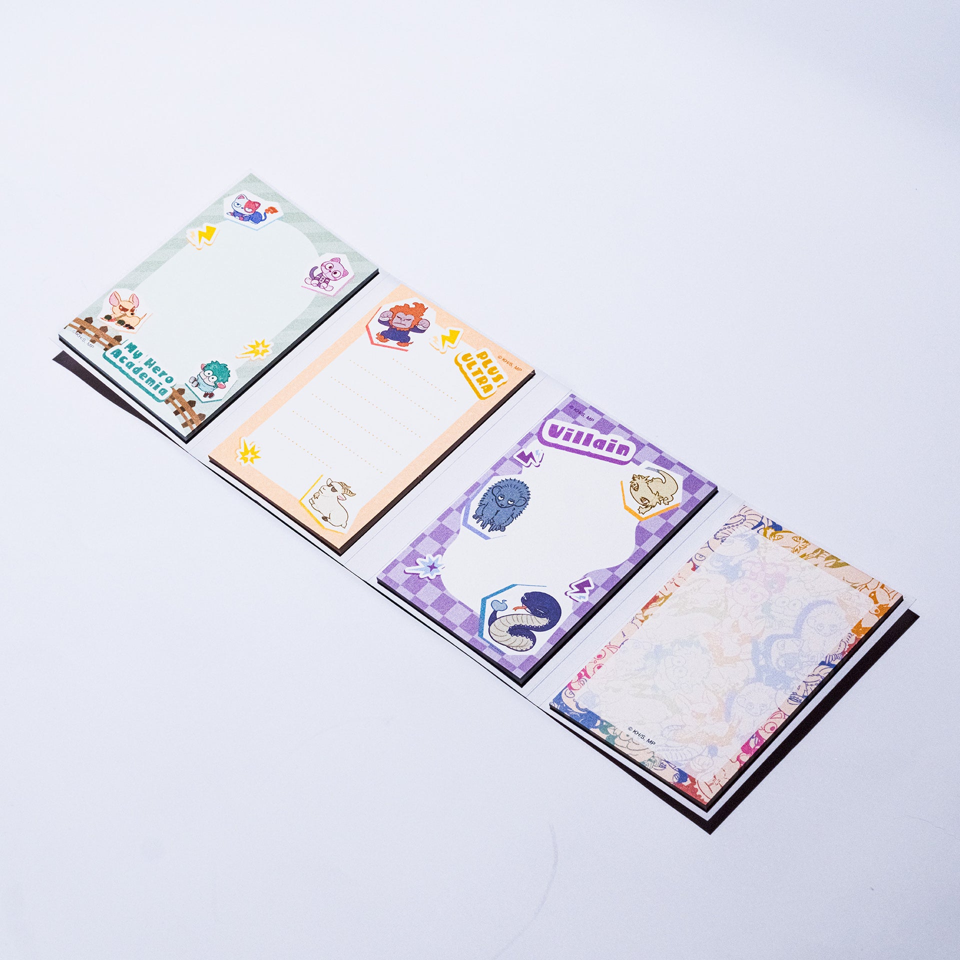 My Hero Academia Animal Memo Pads