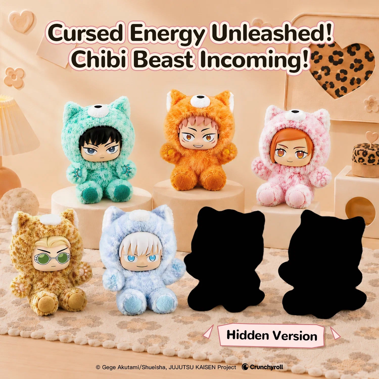 JUJUTSU KAISEN Chibi Beast Plush Blind Box