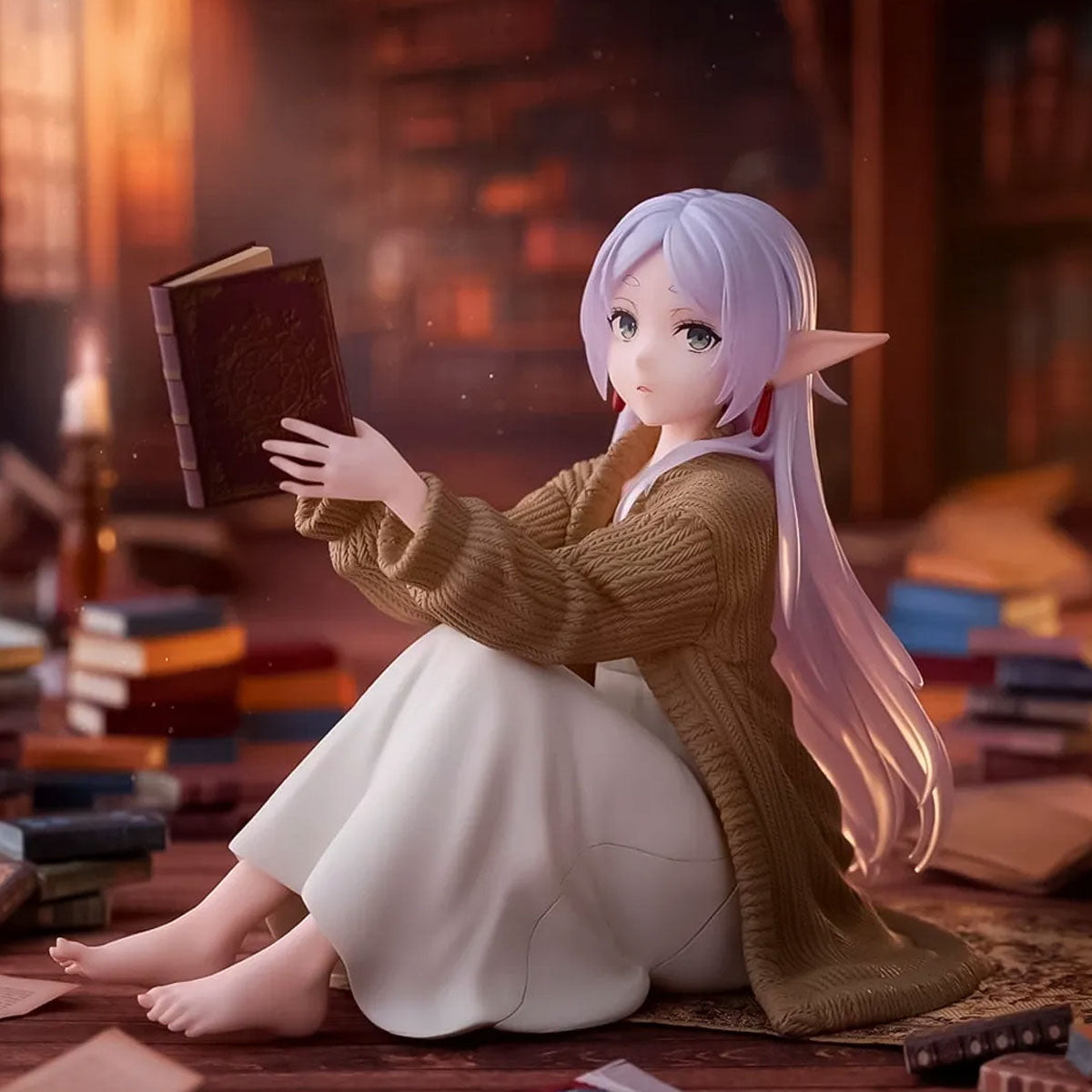 Frieren: Beyond Journey's End Frieren Cute Roomwear Desktop Statue