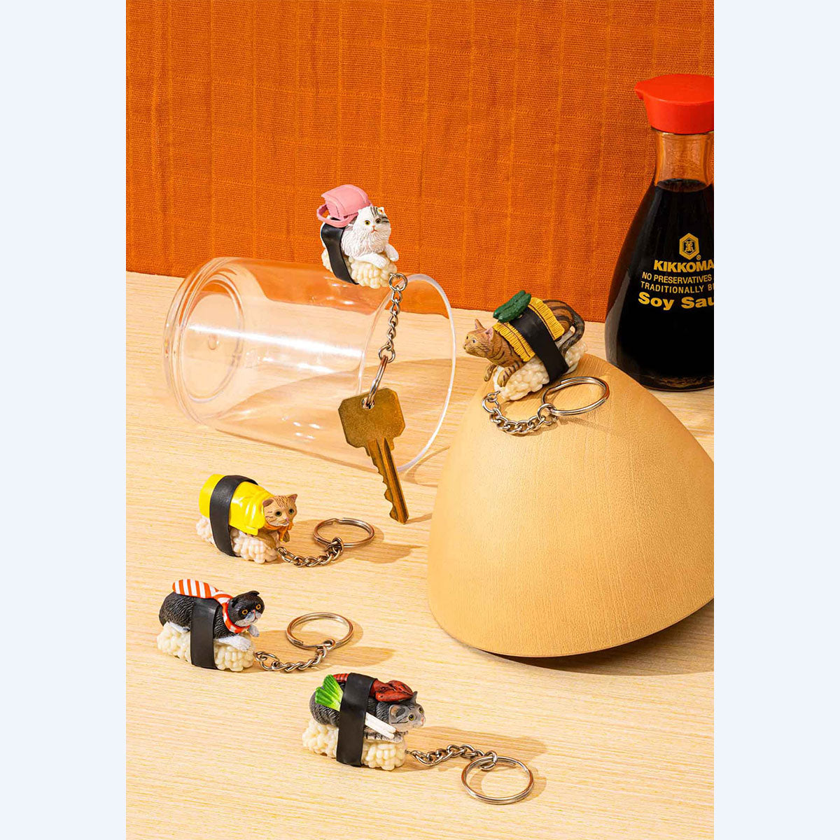 Sushi Cat (Nekozushi) Keyring Vol.1 Blind Box
