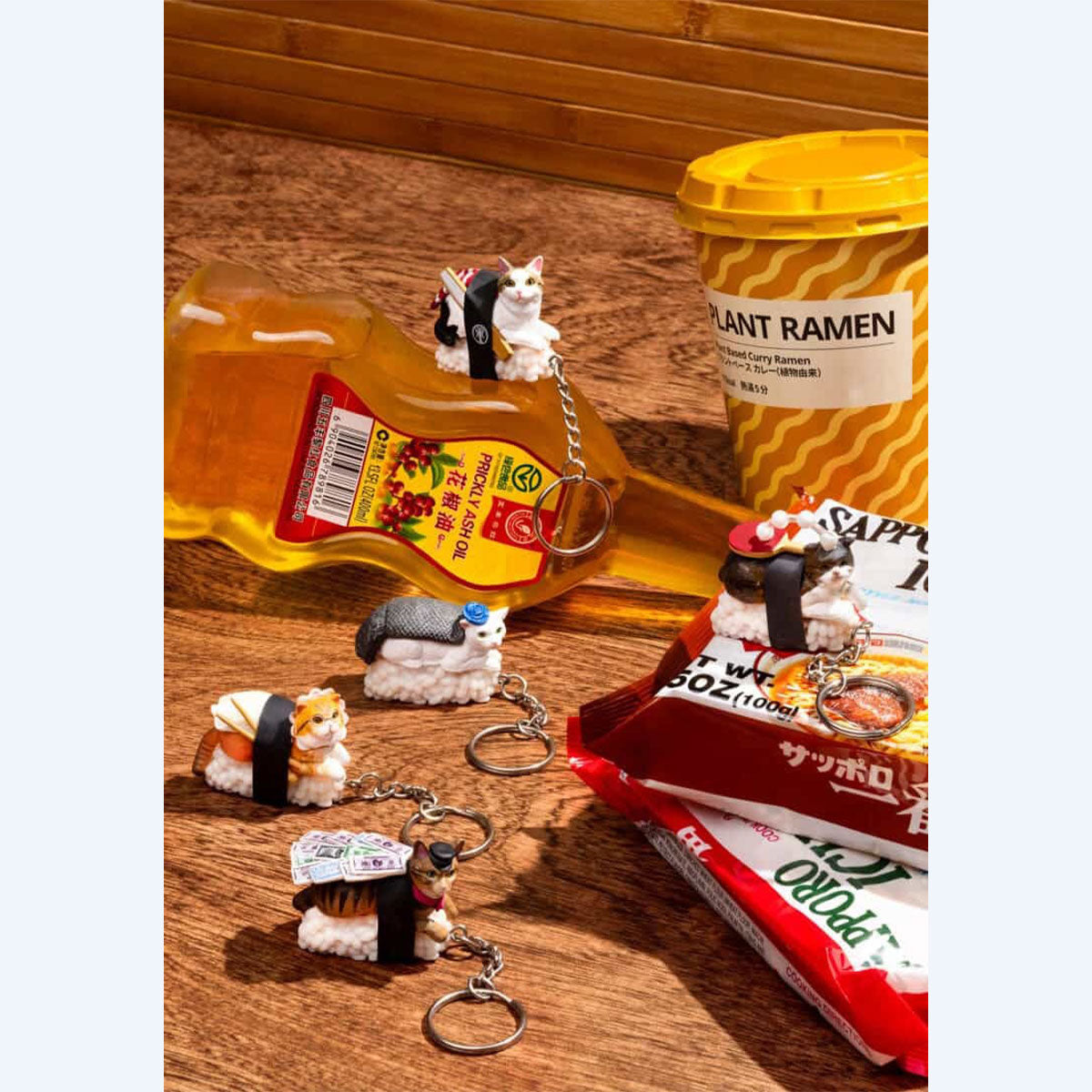 Sushi Cat (Nekozushi) Keyring Vol.2 Blind Box