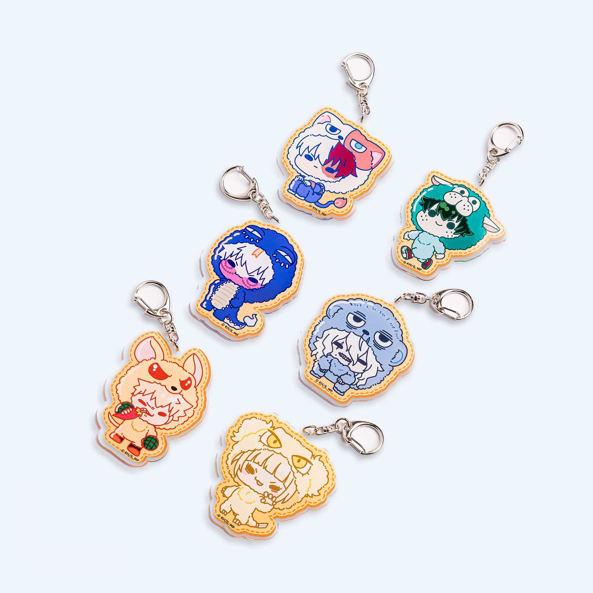 My Hero Academia Dabi Snake Acrylic Keychain