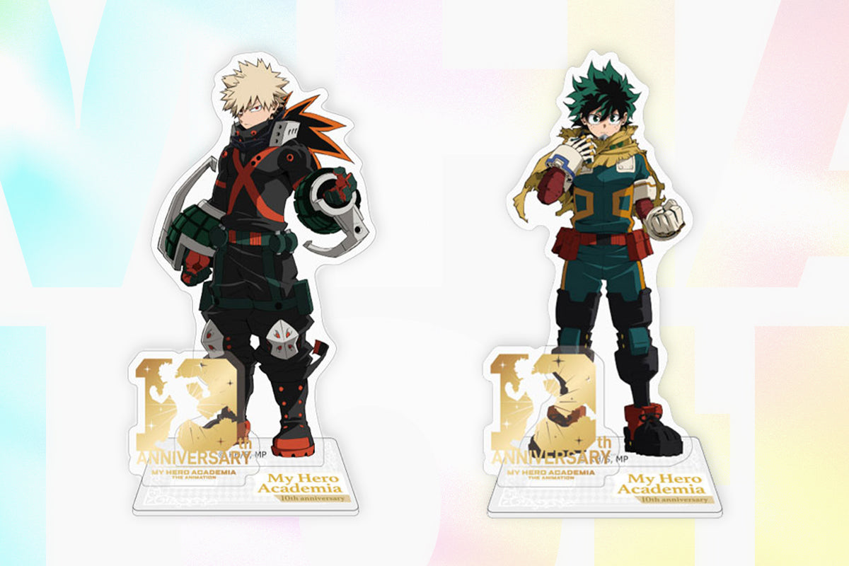 New My Hero Academia 10th Anniversary Items Arrive at TOHO