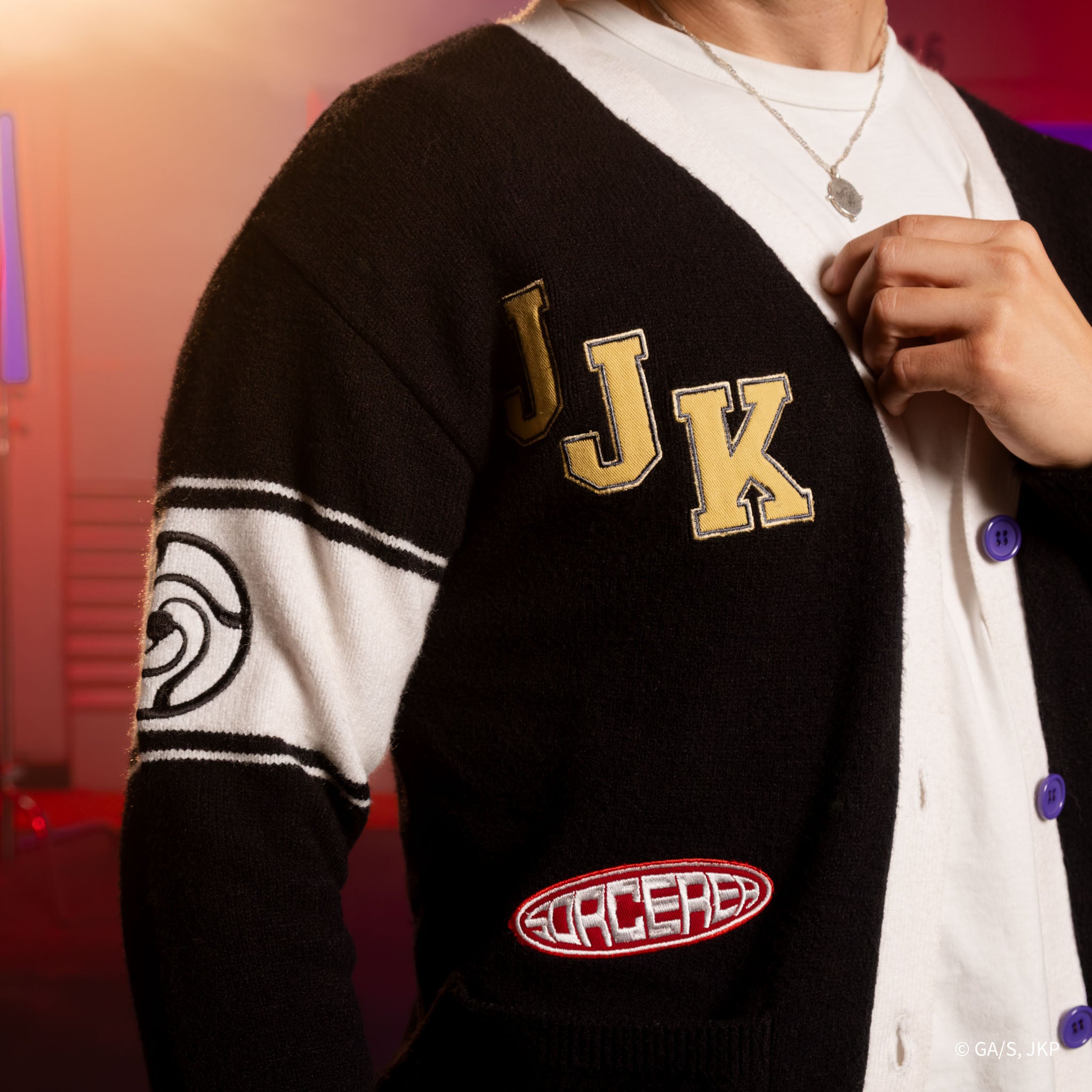 Jujutsu Kaisen Gojo Multi Patch Cardigan – TOHO animation Store | US