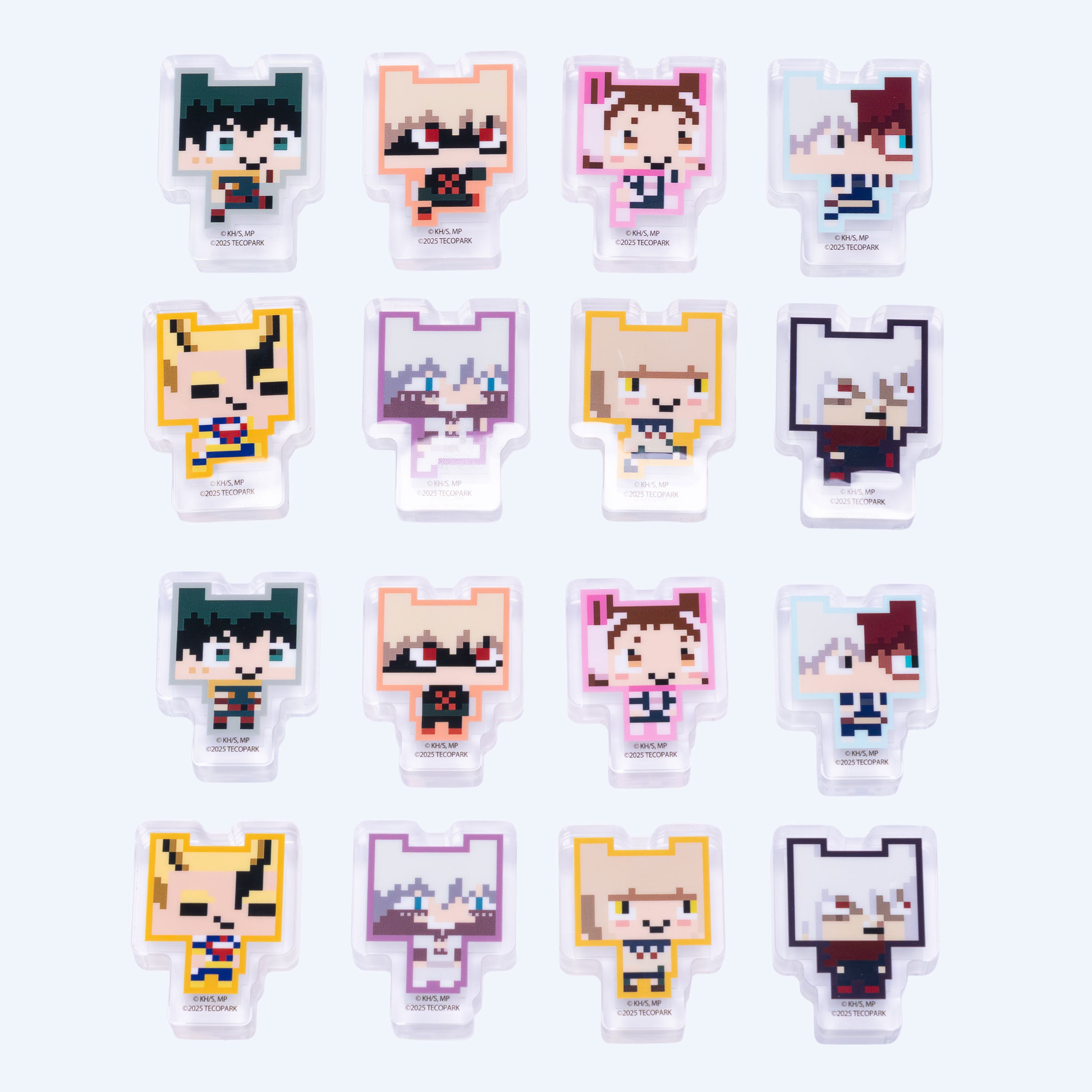 My Hero Academia × PICO PARK Acrylic Block Set – TOHO animation