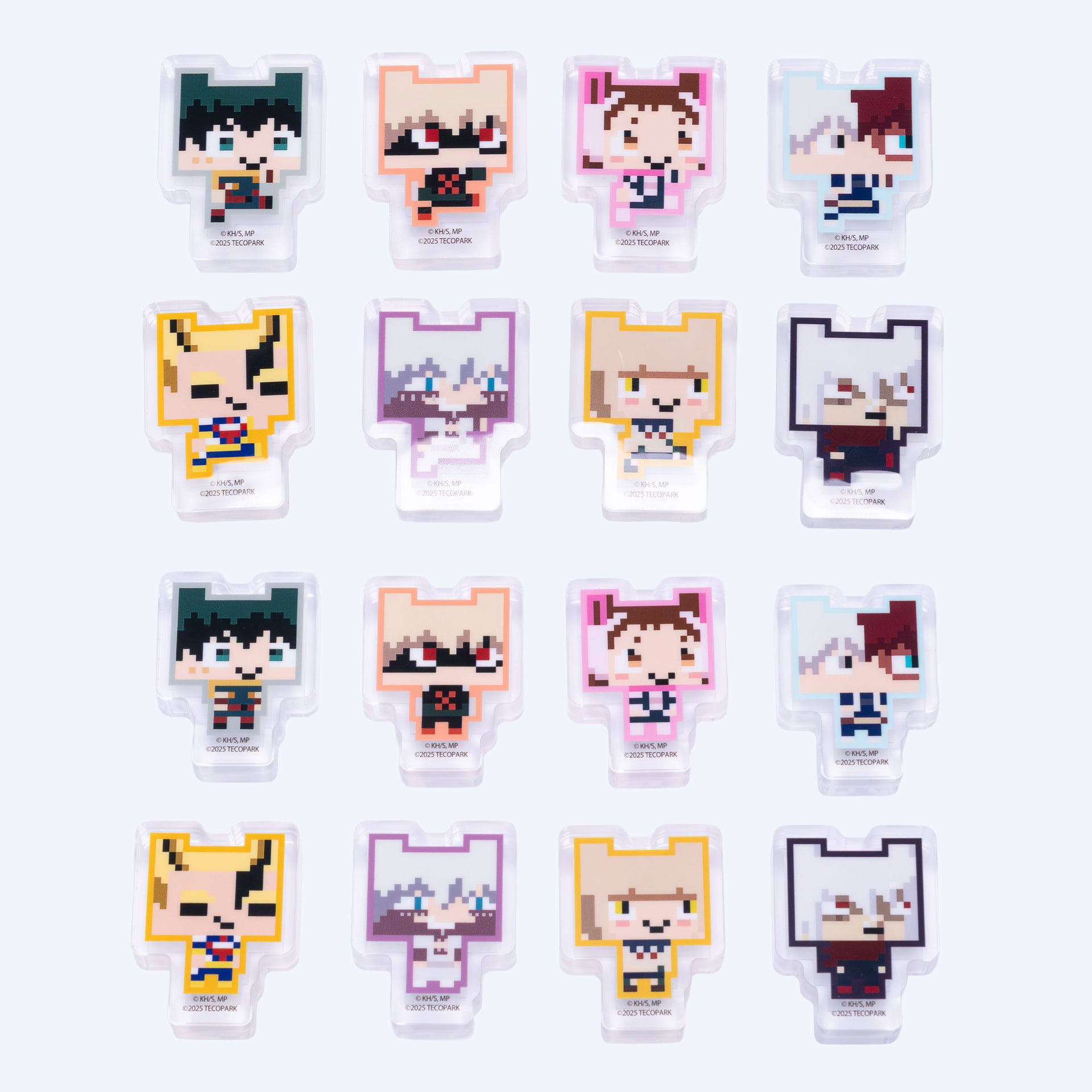 My Hero Academia × PICO PARK Acrylic Block Set