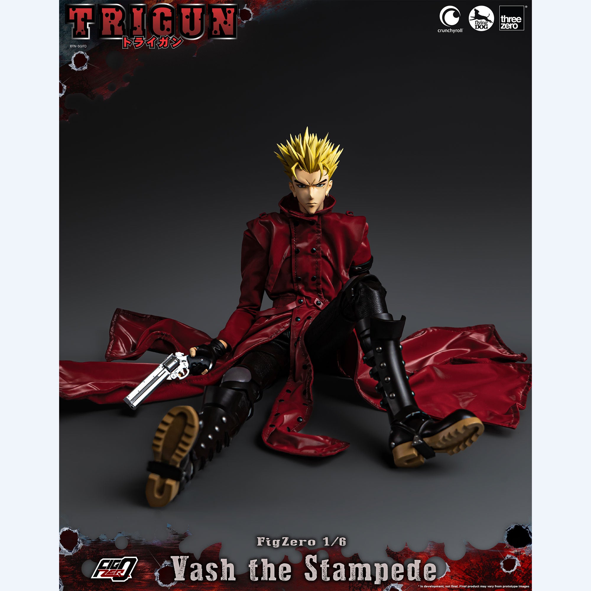 TRIGUN STAMPEDE VASH THE STAMPEDE フィギュア Trigun Stampede Vash the Stampede FigZero 1/6 Figure – TOHO