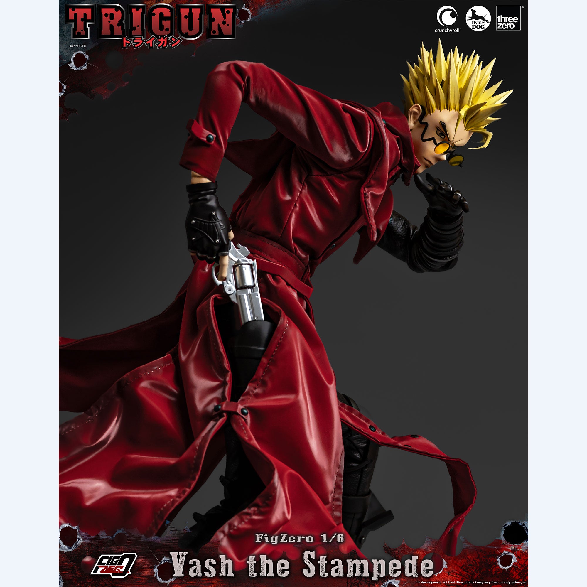 Trigun Stampede Vash the Stampede FigZero 1/6 Figure – TOHO