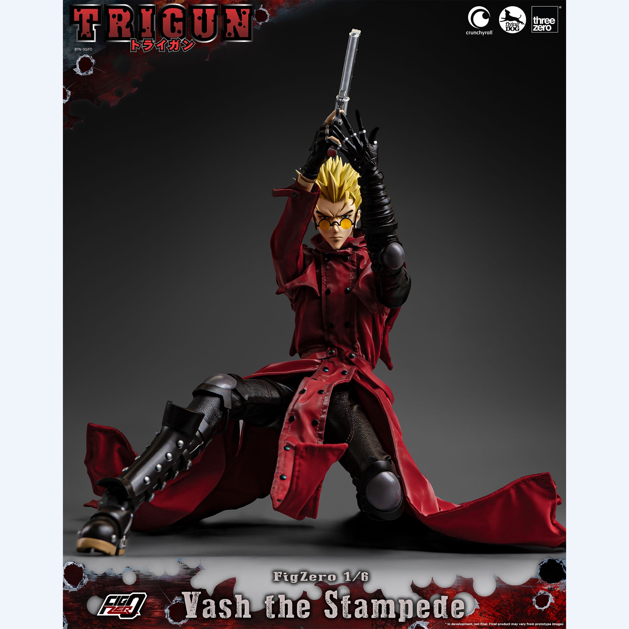 Trigun Stampede Vash the Stampede FigZero 1/6 Figure – TOHO