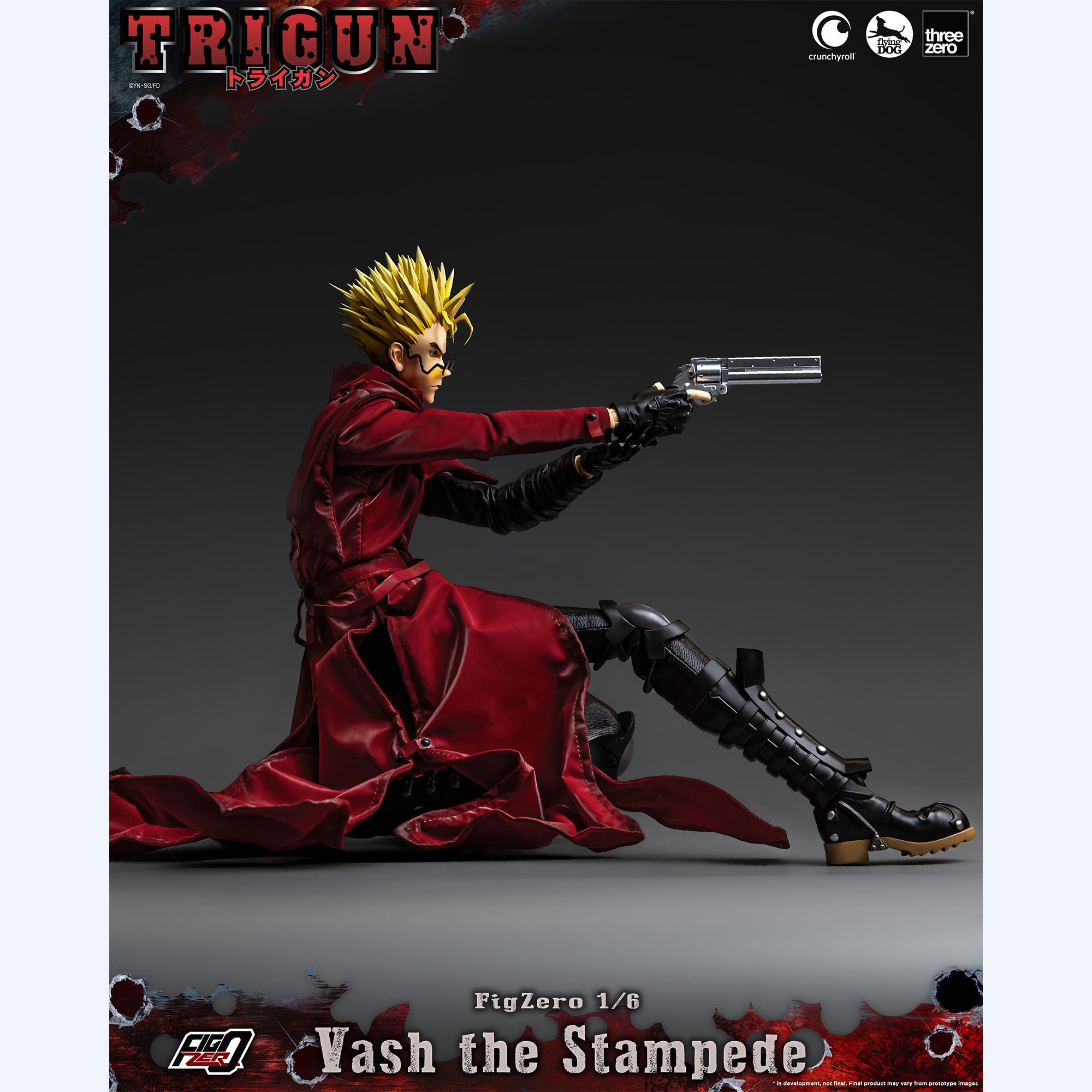 Trigun Stampede Vash the Stampede FigZero 1/6 Figure – TOHO